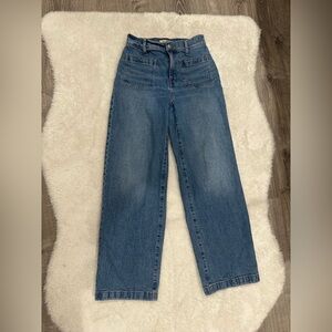 Madewell Perfect Vintage Wide Leg Pocket Jeans